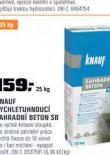 KNAUF RYCHLETUHNOUC ZAHRADN BETON