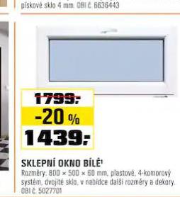 SKLEPN OKNO
