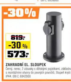 ZAHRADN EL. SLOUPEK