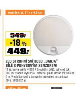LED STROPN SVTIDLO
