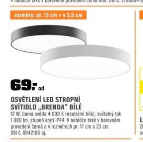 LED STROPN SVTIDLO