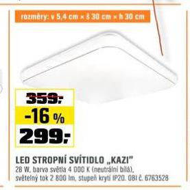 LED STROPN SVTIDLO