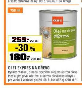 OLEJ EXPRES NA DEVO