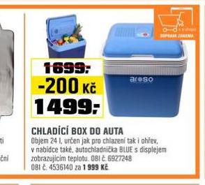 CHLADIC BOX DO AUTA