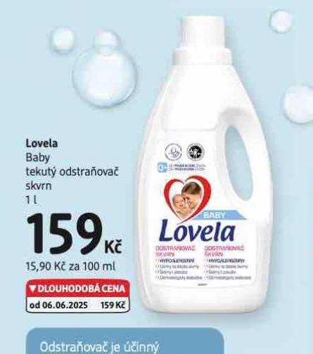 LOVELA BABY TEKUT ODSTRAOVA SKVRN