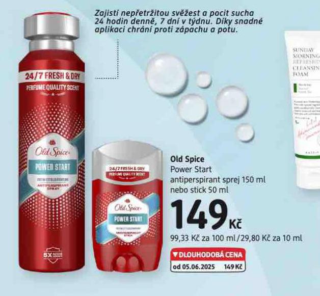 OLD SPICE ANTIPERSPIRANT, STICK