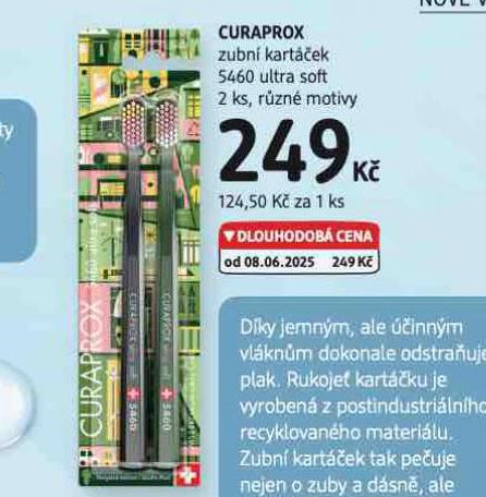 CURAPROX ZUBN KARTEK