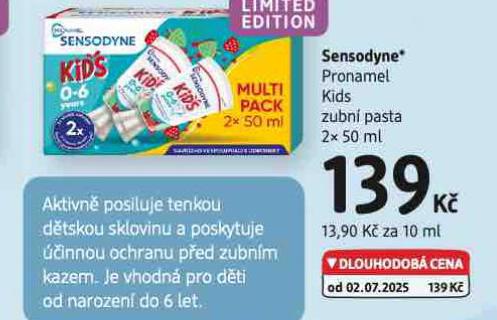 SENSODYNE KIDS ZUBN PASTA