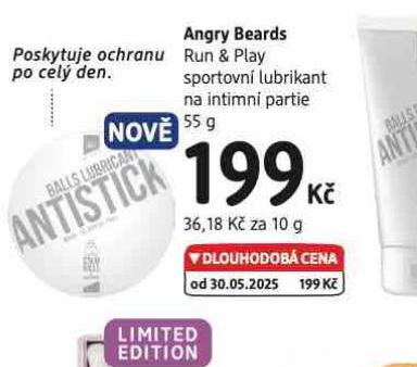 ANGRY BEARDS SPORTOVN LUBRIKANT