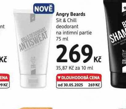 ANGRY BEARDS DEODORANT