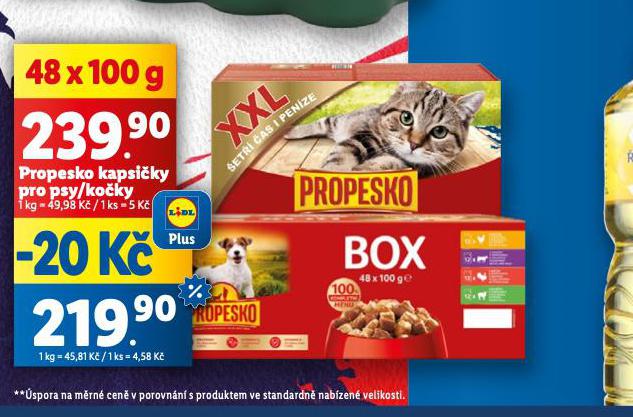 PROPESKO KAPSIKY PRO KOKY