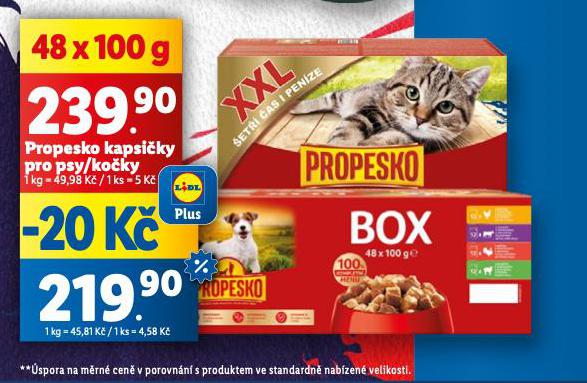 PROPESKO KAPSIKY PRO PSY