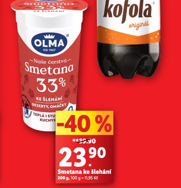 OLMA SMETANA KE LEHN  33%