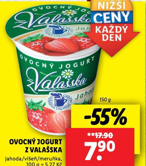 OVOCN JOGURT Z VALASKA