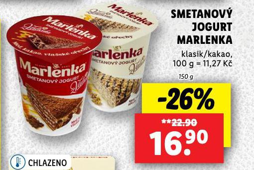 SMETANOV JOGURT MARLENKA