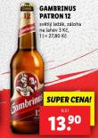 PIVO GAMBRINUS PATRON 12