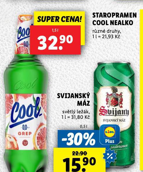 PIVO STAROPRAMEN COOL NEALKO