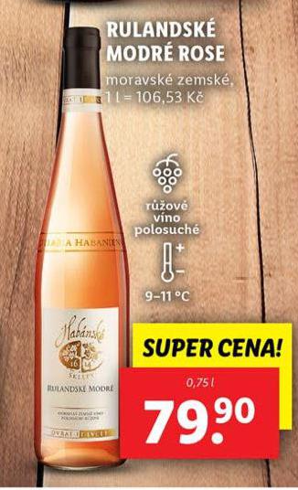 RULANDSK MODR ROSE