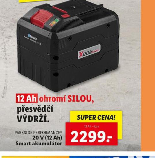 SMART AKUMULTOR 20 V 12 Ah