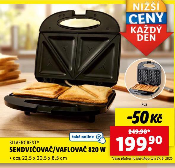 SENDVIOVA / VAFLOVA 820 W