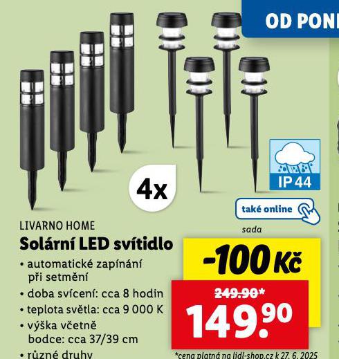 SOLRN LED SVTIDLO