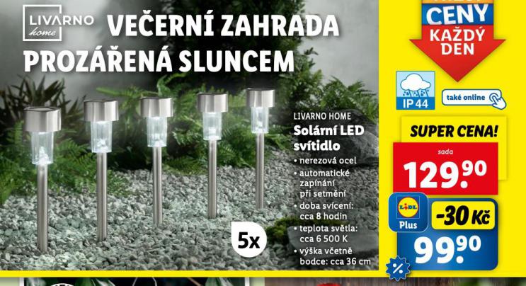 SOLRN LED SVTIDLO