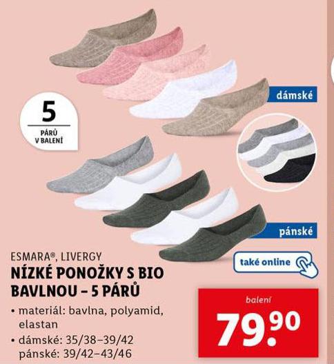 NZK PONOKY S BIO BAVLNOU