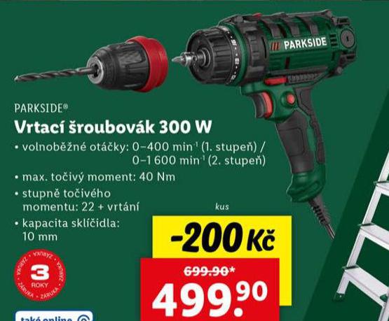 VRTAC ROUBOVK 300 W
