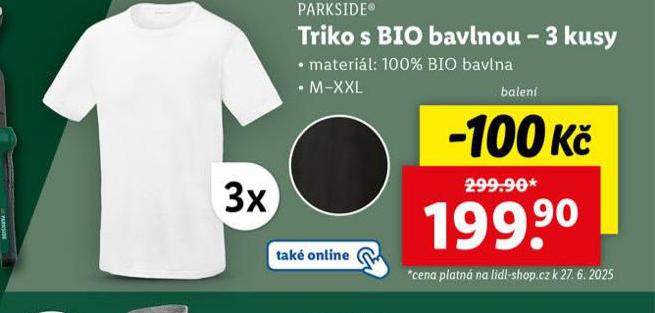 TRIKO S BIO BAVLNOU