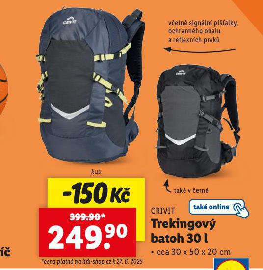 TREKINGOV BATOH 30 L