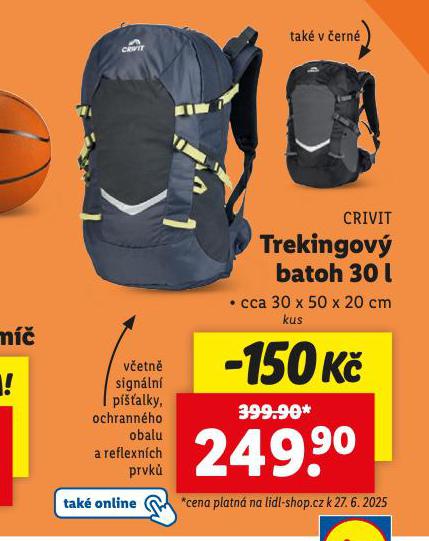 TREKINGOV BATOH 30 L