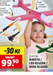 RAKETA / LED KLUZK / MINI KLUZK