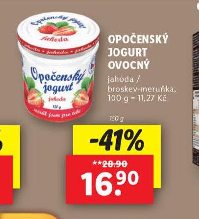 OPOENSK JOGURT OVOCN