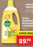 DETTOL DEZINFEKCE NA PODLAHY A POVRCHY