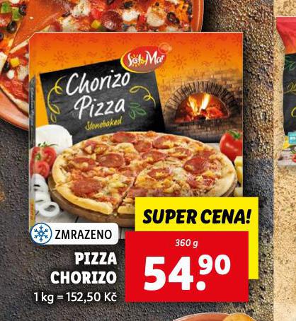 PIZZA CHORIZO