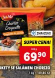 KROKETY SE SALMEM CHORIZO