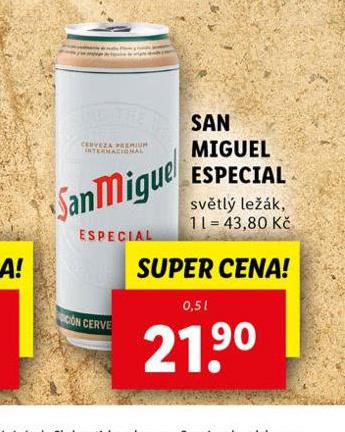 SAN MIGUEL ESPECIAL