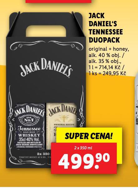JACK DANIELS TENNESSEE DUOPACK