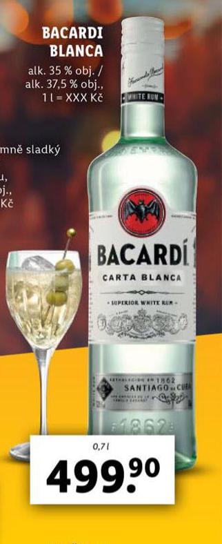 BACARDI CARTA BLANCA