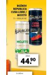 BOKOV REPUBLICA  / CUBA LIBRE / MOJITO
