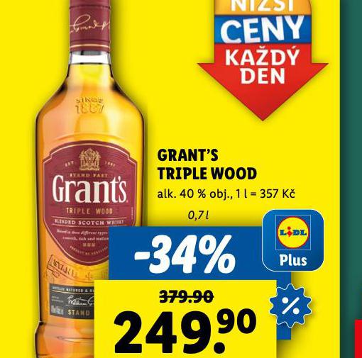GRANTS TRIPLE WOOD