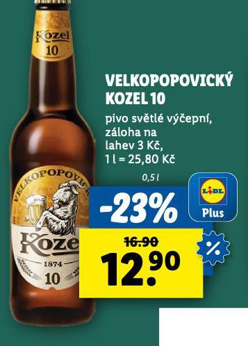 PIVO VELKOPOPOVICK KOZEL 10