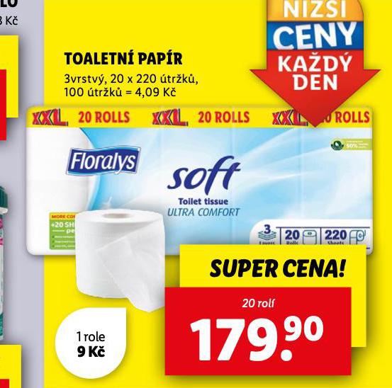 FLORALYS TOALETN PAPR