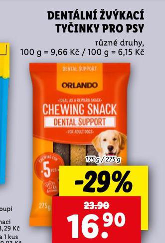 ORLANDO DENTLN VKAC TYINKY PRO PSY