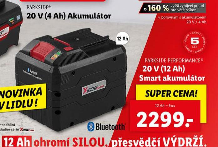 SMART AKUMULTOR 20 V 12 Ah