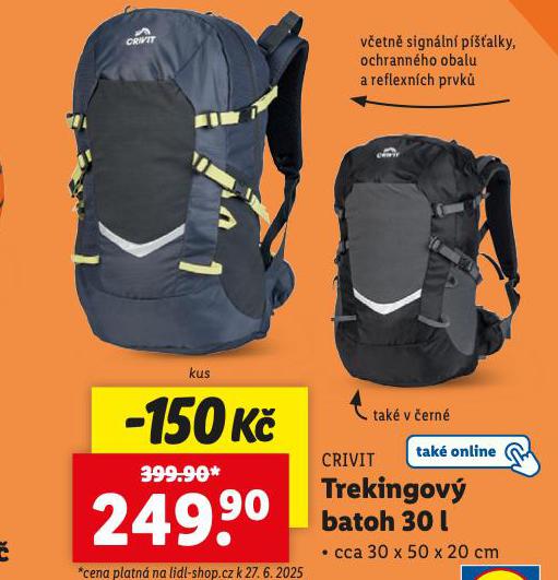 TREKINGOV BATOH 30 L