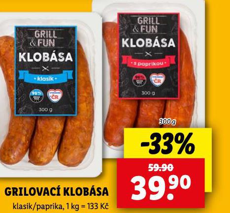 GRILOVAC KLOBSA