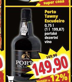 PORTO TAWNY ESCUDEIRO