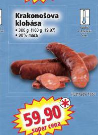 KRAKONOOVA KLOBSA