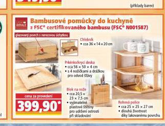 BAMBUSOV POMCKY DO KUCHYN